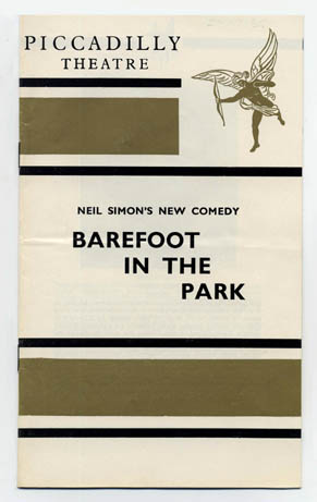 Barefoot in the Park theatre poster - Piccadilly Theatre